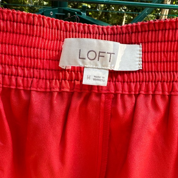 LOFT Red Stripe Boho Skirt : M - Picture 6 of 6